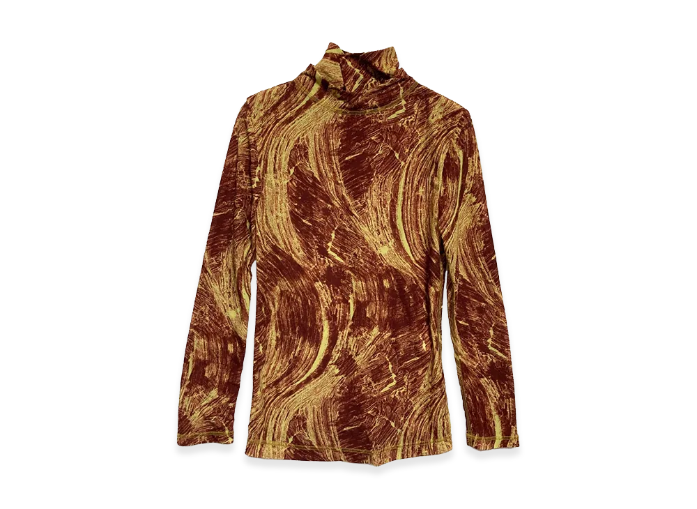 TOGA PULLA Women's Tricot Print Jersey L/S "Red"