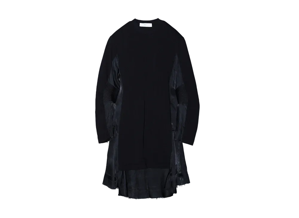 TOGA VIRILIS Cotton Jersey Dress "Black" TP242-JH238
