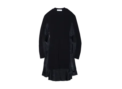 TOGA VIRILIS Cotton Jersey Dress "Black" TP242-JH238