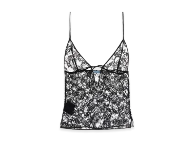 PRADA Women's Lace Top "Black"