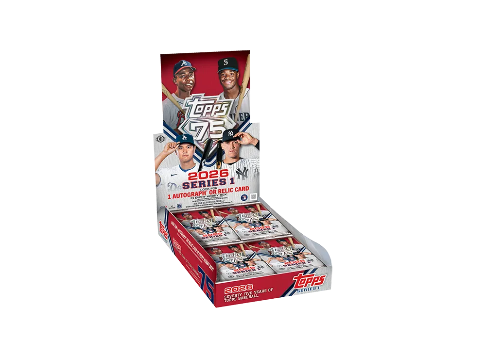 トップス ホビーボックス「2026 トップス シリーズ1 ベースボール」ボックス