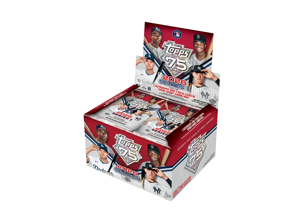 トップス ホビージャンボボックス「2026 トップス シリーズ1 ベースボール」ボックス
