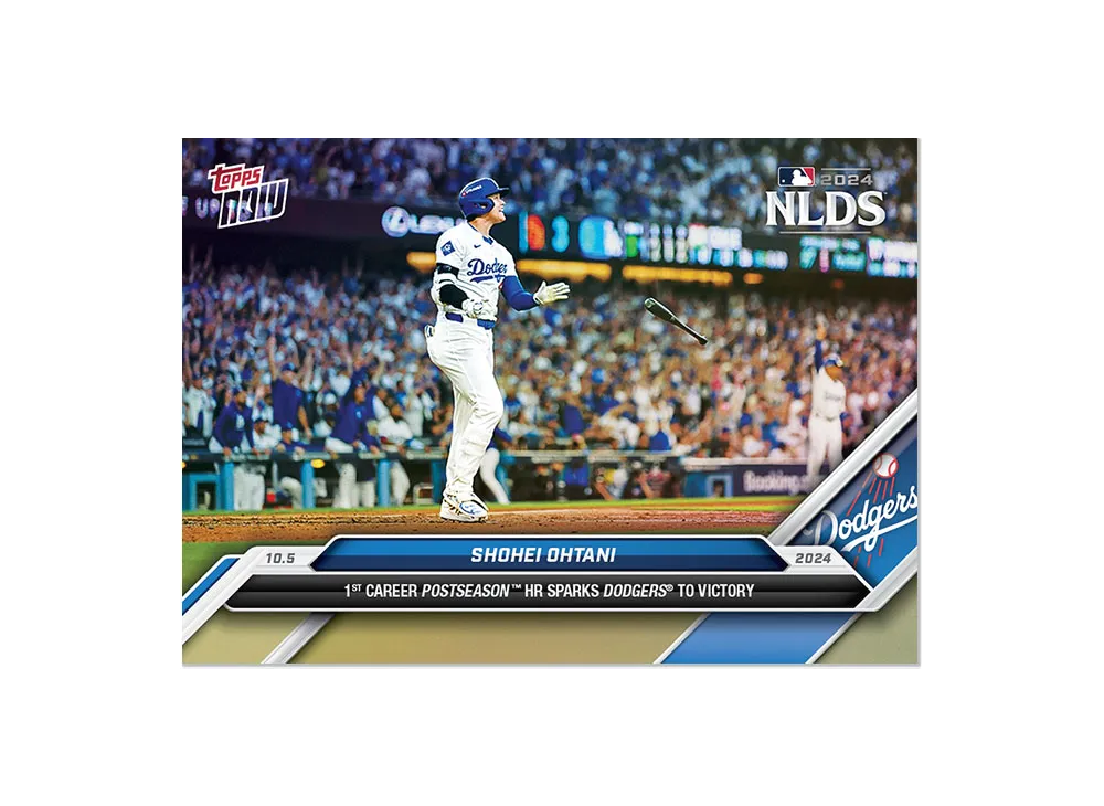 大谷翔平 SP [801](2024 MLB トップスナウカード「1/1 デュアルベース