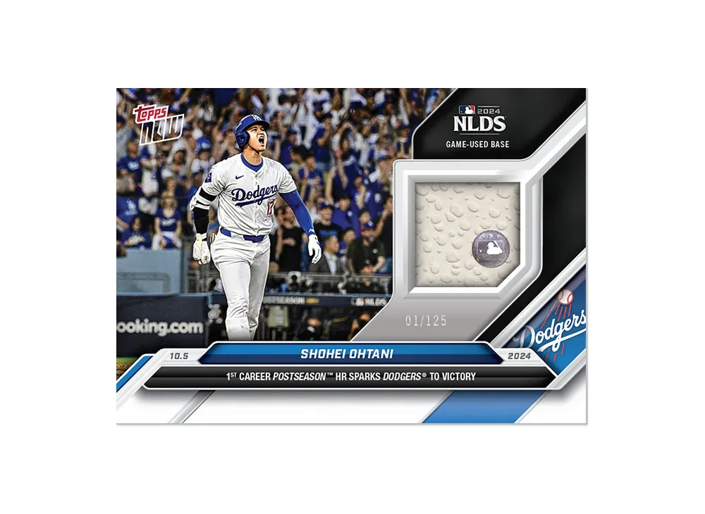 大谷翔平 フルカラー [801](2024 MLB トップスナウカード「ゲームユーズド ベースレリック」)