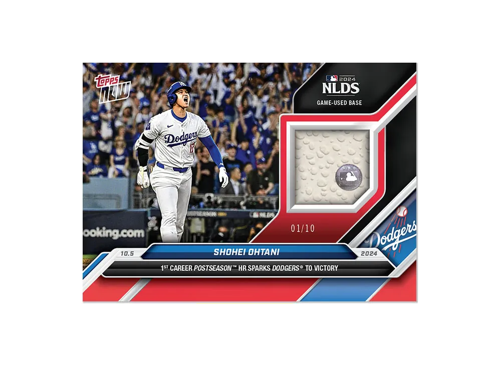 大谷翔平 レッド [801](2024 MLB トップスナウカード「ゲーム