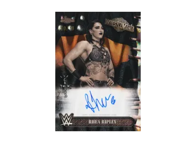 リアリプリー (トップスクローム WWE カクタスジャック X レッスルマニア) 直筆サイン入り
