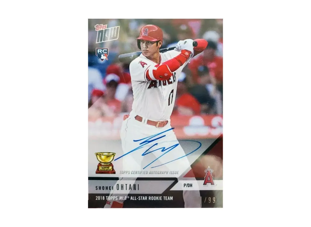 大谷翔平 直筆サイン入り [/99 RC-7A](2018 トップスナウ)の新品/中古