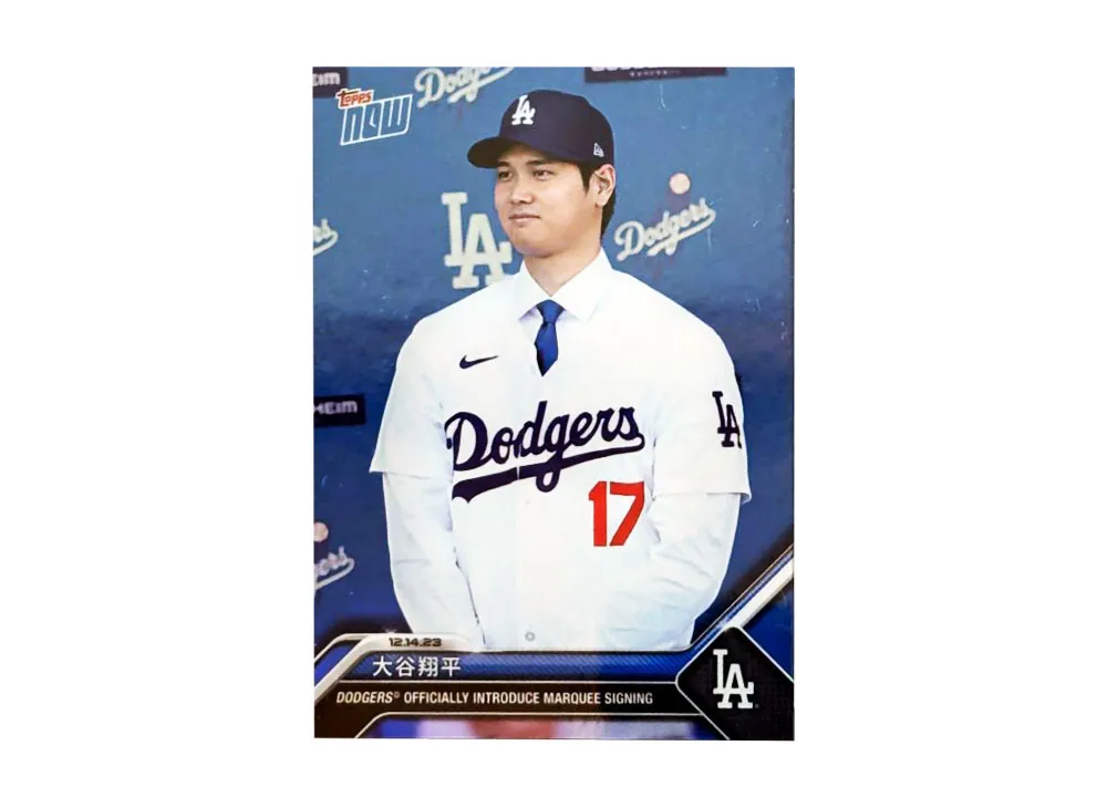 大谷翔平 SP [OS-23](2026 MLB トップスナウ JPカード)