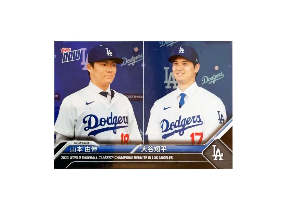 山本由伸 / 大谷翔平 SP [OS-26](2027 MLB トップスナウ JPカード)