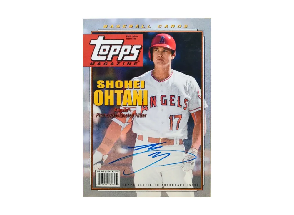 大谷翔平 直筆サイン入り [/40 #SO](2019 トップス アーカイブス)