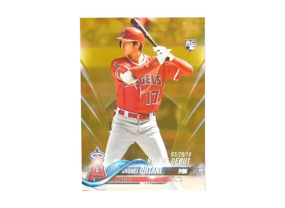 大谷翔平 ゴールド [/2018 US285](2018 トップス アップデート)