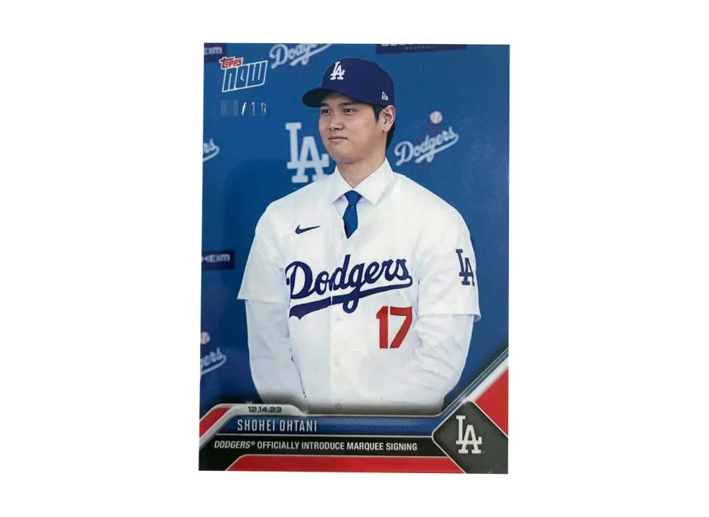 大谷翔平 レッド [/10 OS-23](2023 トップスナウ)