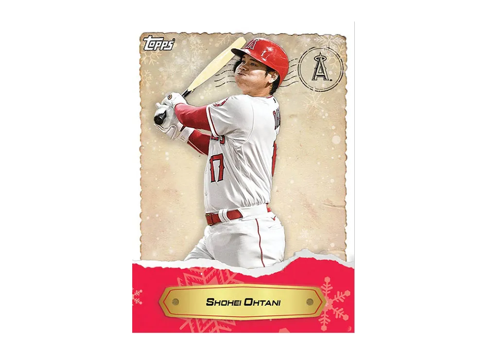 大谷翔平 [19](2022 トップス MLB ホリデー JPカード)