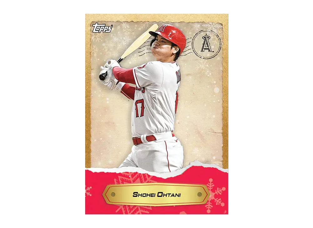 大谷翔平 [19](2022 トップス MLB ホリデー JPカード)