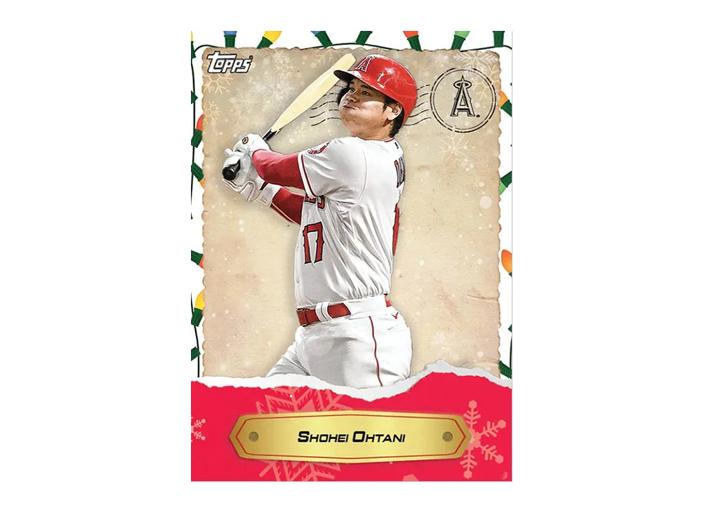 大谷翔平 [19](2022 トップス MLB ホリデー JPカード)