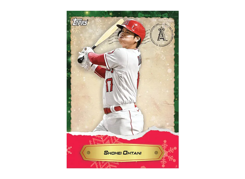 大谷翔平 [19](2022 トップス MLB ホリデー JPカード)