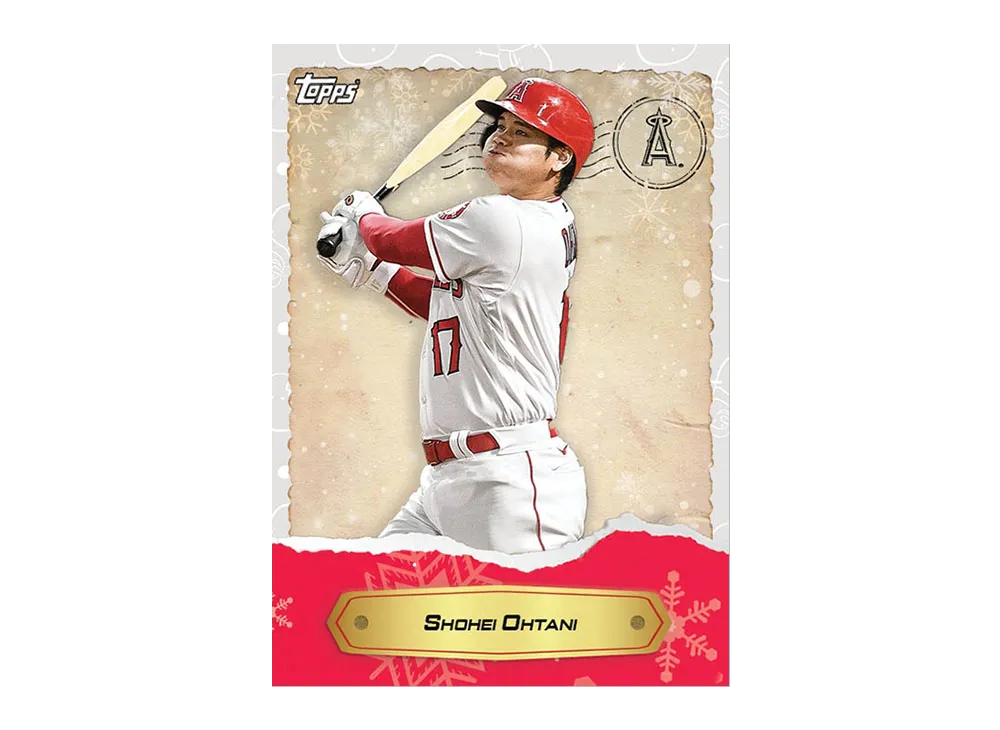 大谷翔平 [19](2022 トップス MLB ホリデー JPカード)