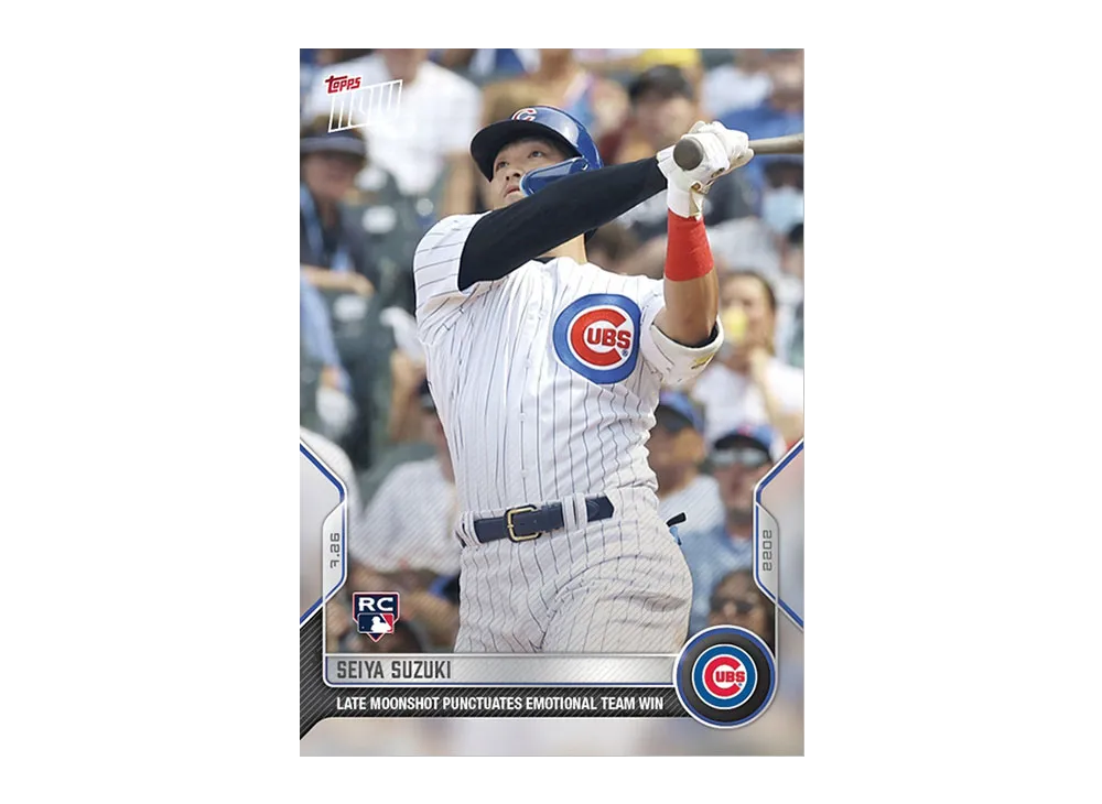 鈴木誠也 [596](2022 MLB トップスナウ JPカード)