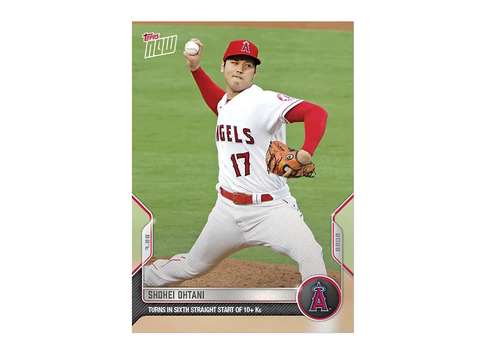 大谷翔平 [612](2022 MLB トップスナウ JPカード)