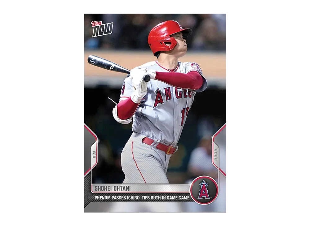 大谷翔平 [678](2022 MLB トップスナウ JPカード)