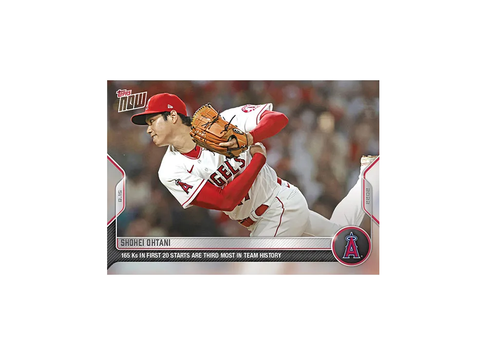 大谷翔平 [715](2022 MLB トップスナウ JPカード)