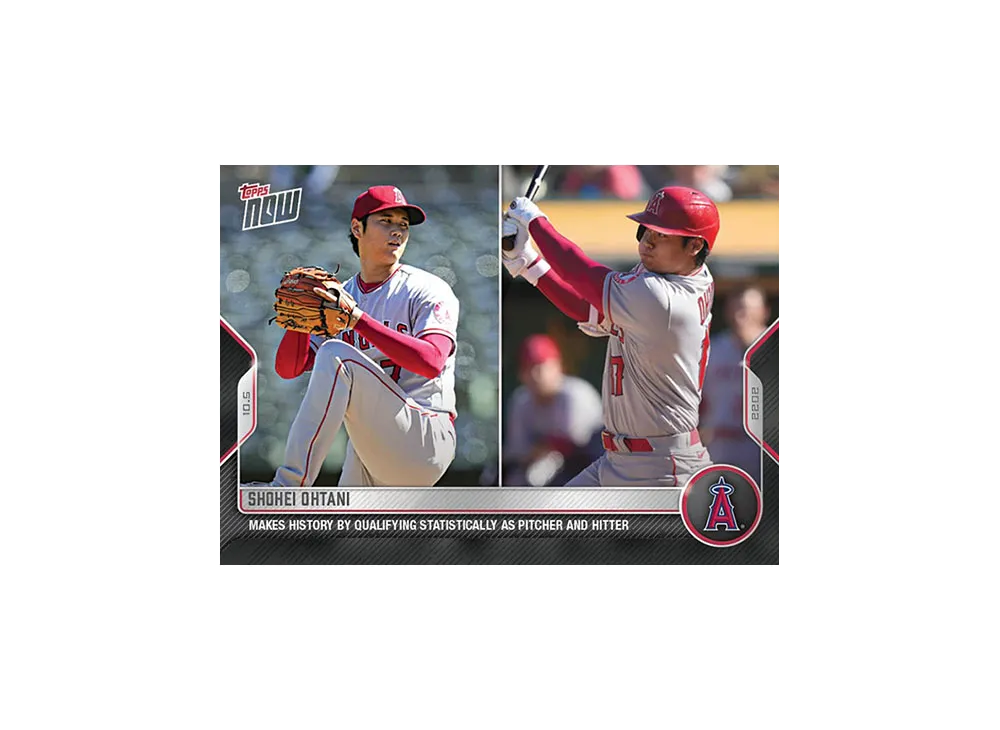 大谷翔平 [1023](2022 MLB トップスナウ JPカード)