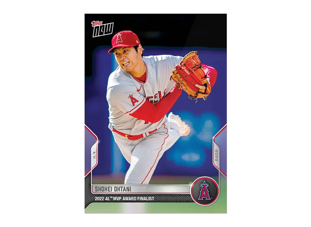 大谷翔平 [OS18](2022 MLB トップスナウ JPカード)