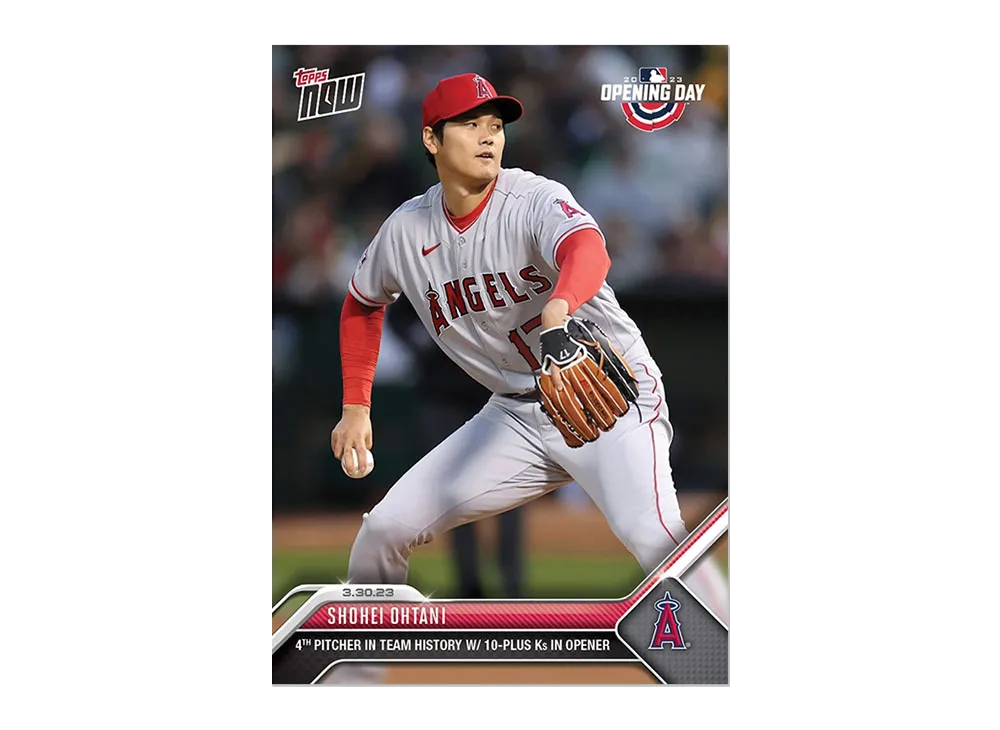 大谷翔平 [11](2023 MLB トップスナウ JPカード)