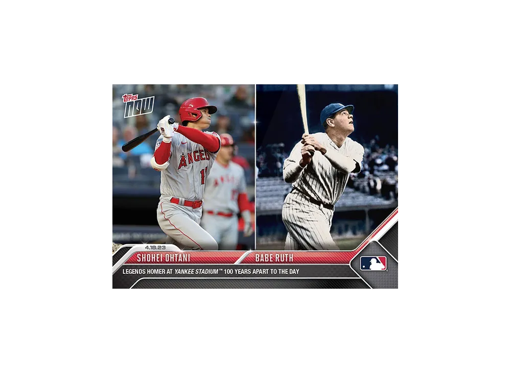 大谷翔平 / ベーブルース [143](2023 MLB トップスナウ JPカード)