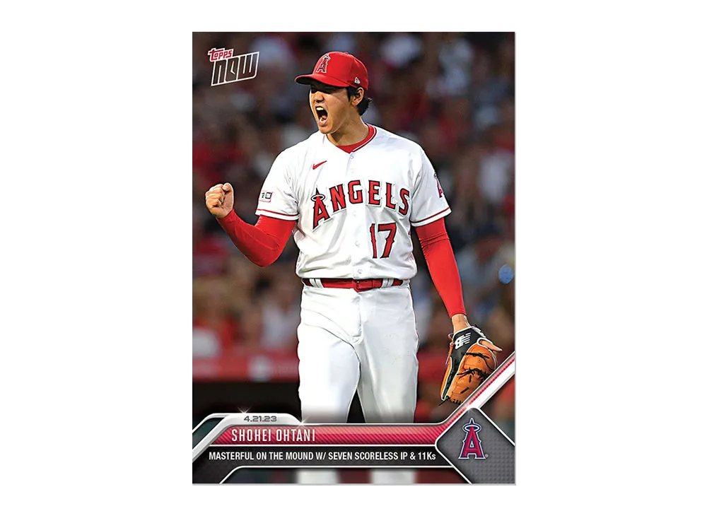 大谷翔平 [161](2023 MLB トップスナウ JPカード)