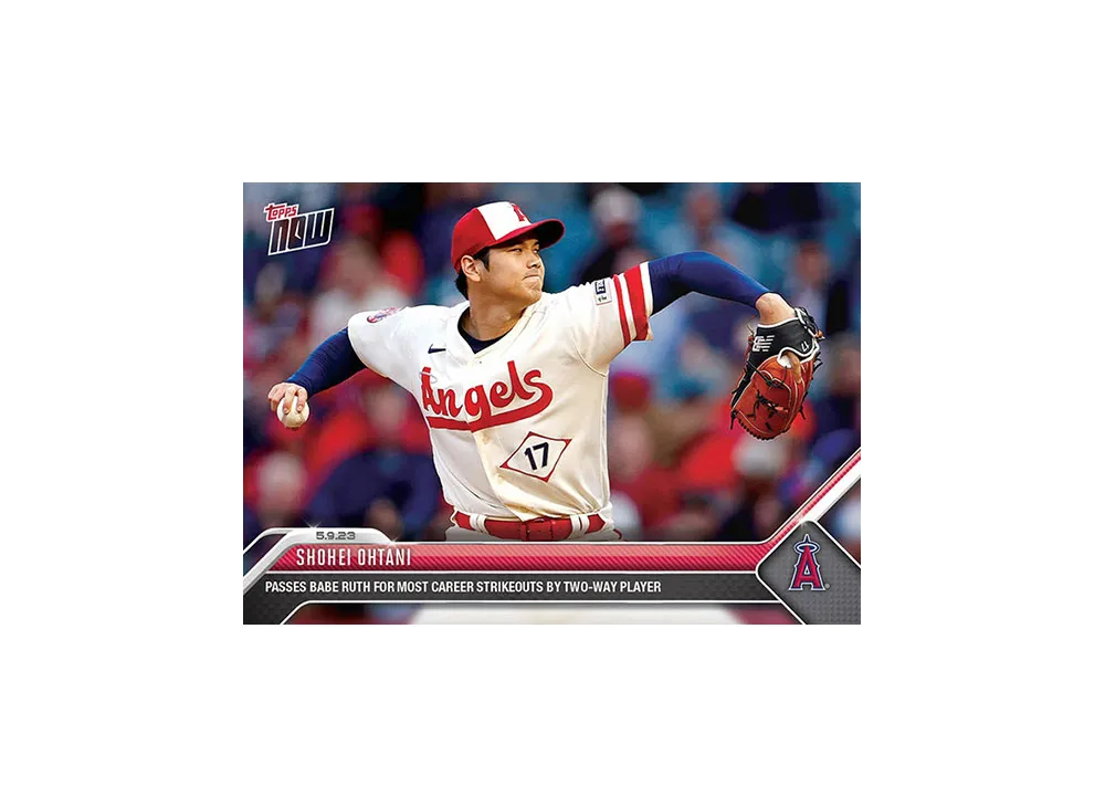 大谷翔平 [262](2023 MLB トップスナウ JPカード)