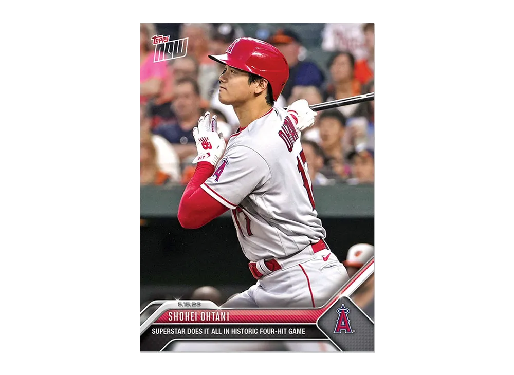 大谷翔平 [294](2023 MLB トップスナウ JPカード)