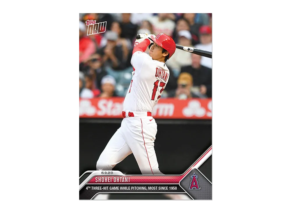 大谷翔平 [419](2023 MLB トップスナウ JPカード)