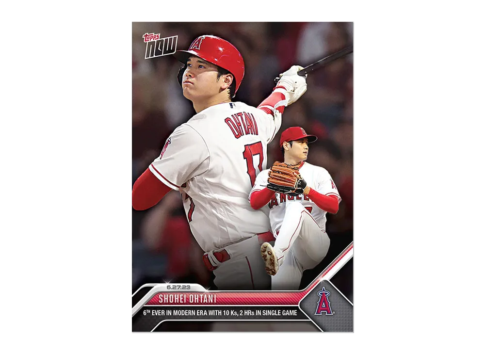 大谷翔平 [505](2023 MLB トップスナウ JPカード)