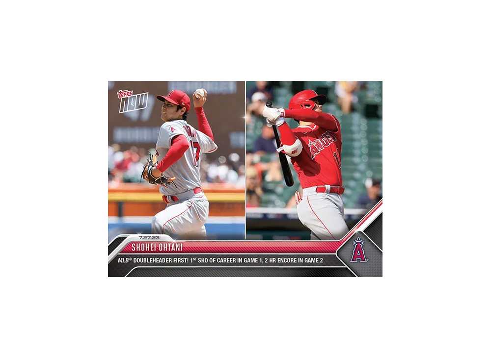 大谷翔平 [625](2023 MLB トップスナウ JPカード)