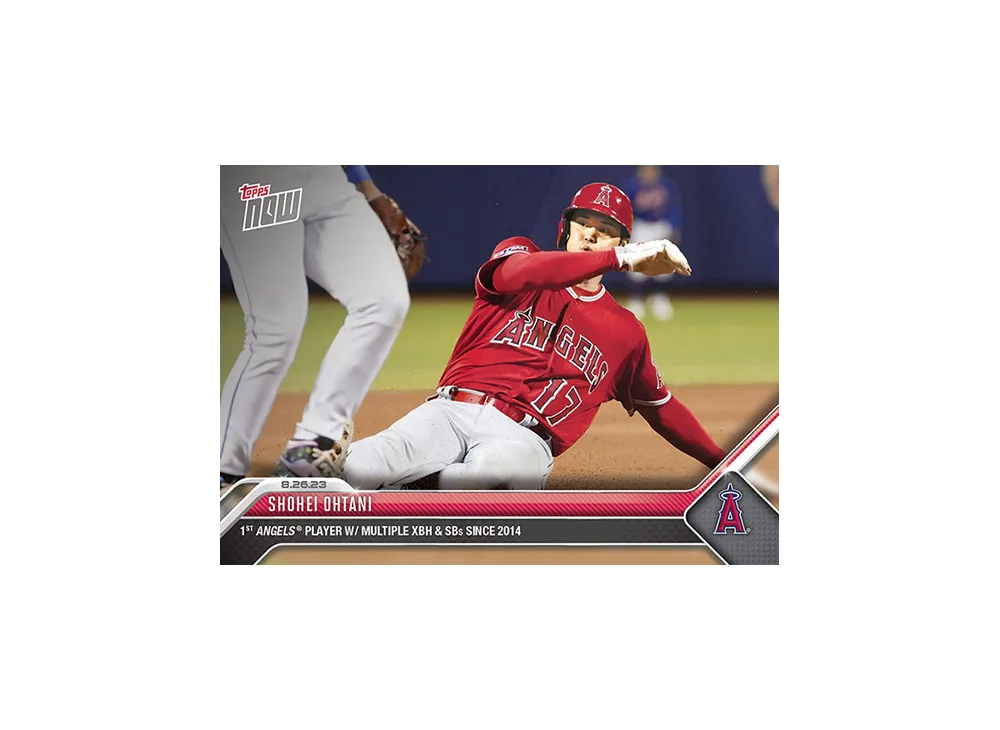 大谷翔平 [767](2023 MLB トップスナウ JPカード)