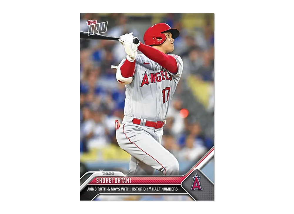 大谷翔平 [542](2023 MLB トップスナウ JPカード)