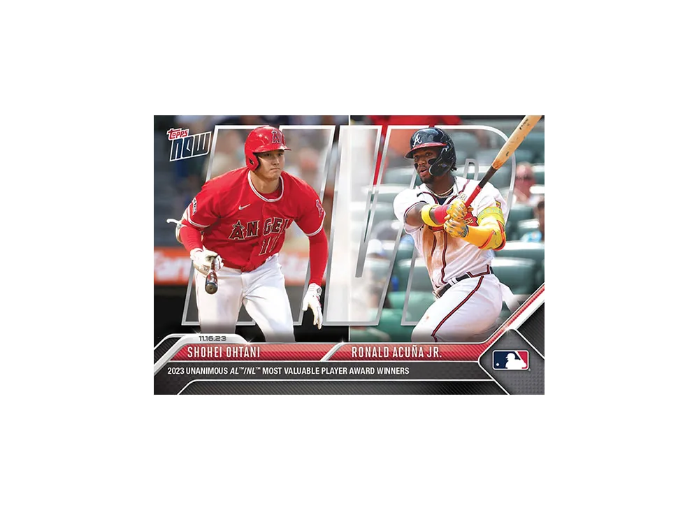 大谷翔平 / ロナルドアクーニャ Jr. [OS-18](2023 MLB トップスナウ JPカード)