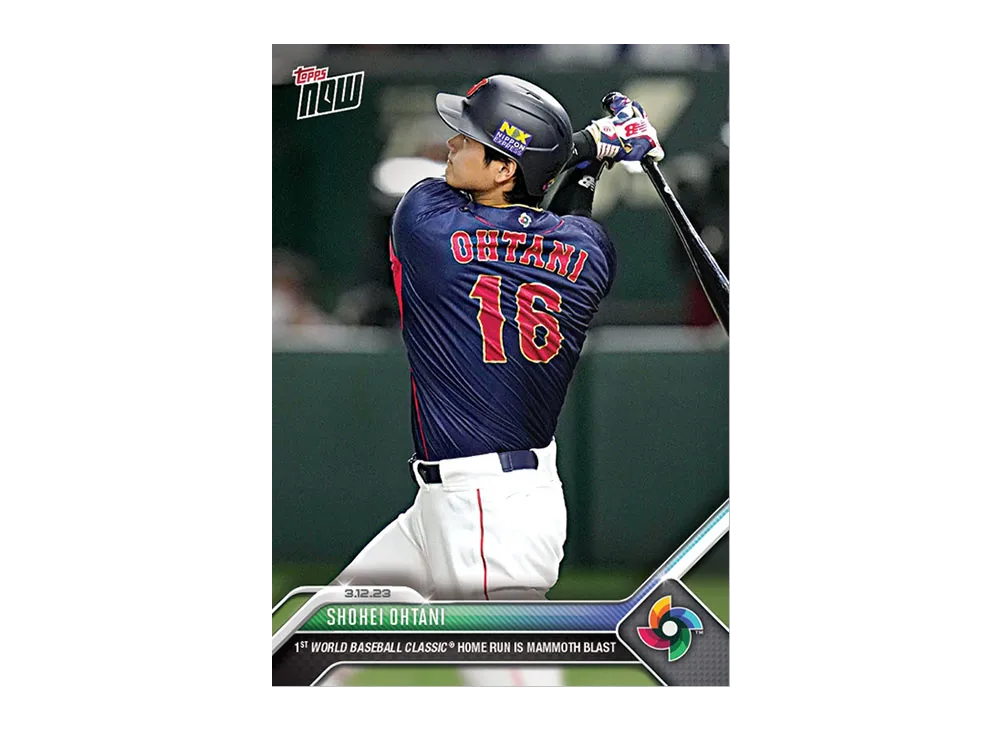 大谷翔平 [26](2023 WBS トップスナウ JPカード)