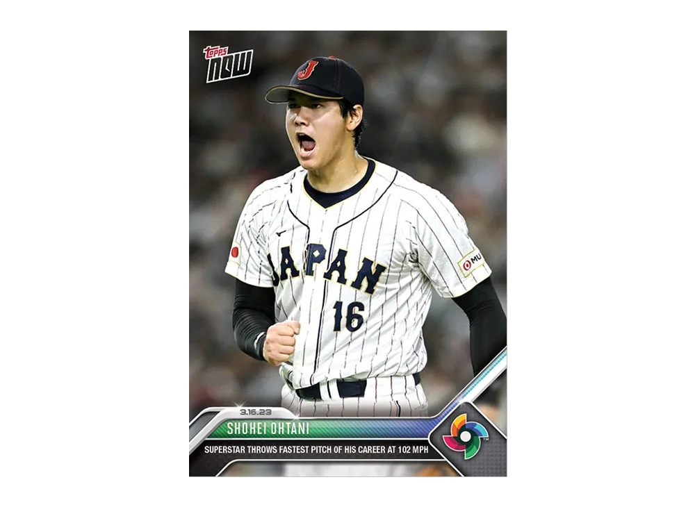 大谷翔平 [53](2023 WBS トップスナウ JPカード)