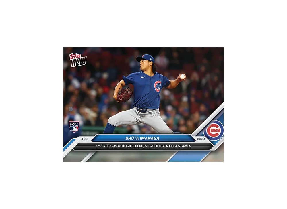 今永昇太 [121](2024 MLB トップスナウカード)