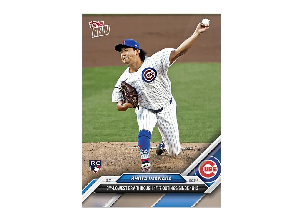 今永昇太 [165](2024 MLB トップスナウカード)