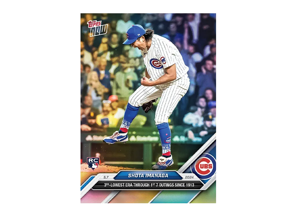 今永昇太 SP [165](2024 MLB トップスナウカード)