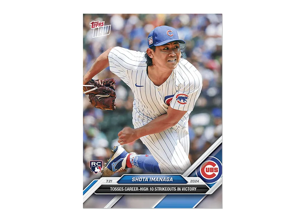 今永昇太 [453](2024 MLB トップスナウカード)