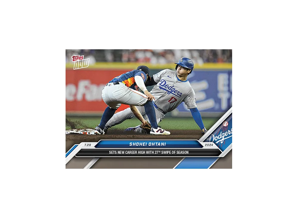 大谷翔平 [487](2024 MLB トップスナウカード)