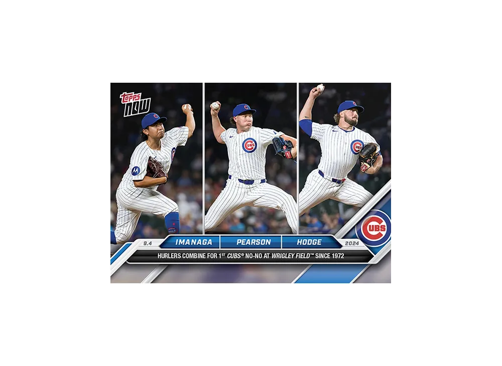 今永昇太 / ネイトピアーソン / ポーターホッジ [648](2024 MLB トップスナウカード)