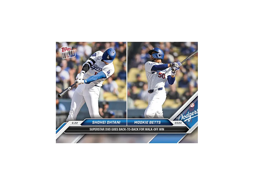 大谷翔平 / ムーキーベッツ [742](2024 MLB トップスナウカード)