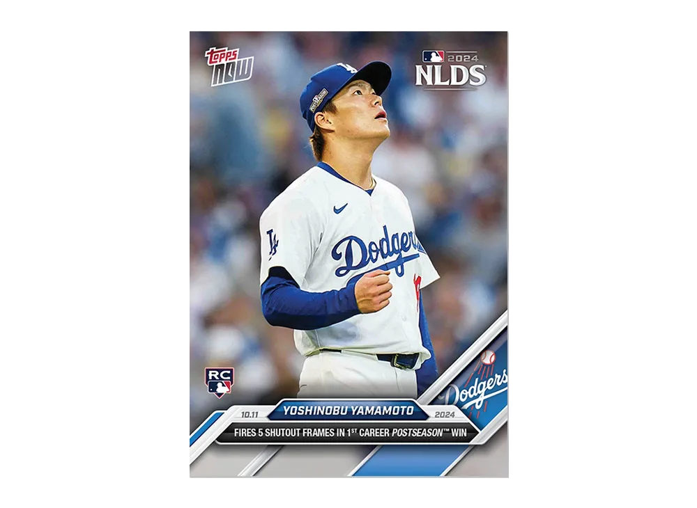 山本由伸 [826](2024 MLB トップスナウカード - LOOK FOR RELICS