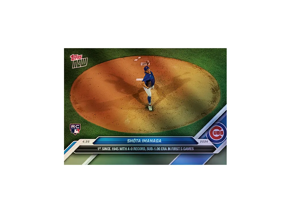 今永昇太 SP [121](2024 MLB トップスナウカード)