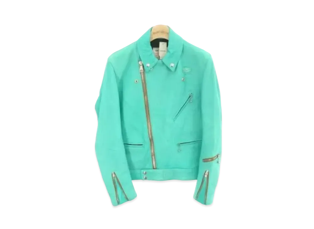 THE REAL McCOY'S Lewis Leathers Cyclone Jacket "Tiffany Blue"